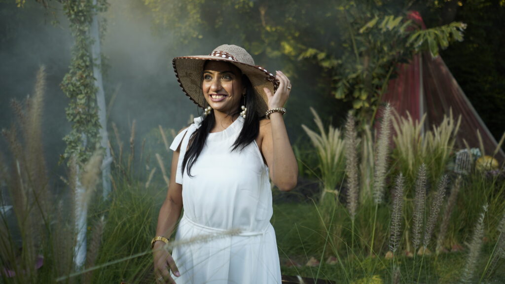 beautiful indian lady enjoying a summer afternoon in india. thatpharmacyguy.com